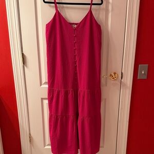 Ted Baker Vibrant Fusia Textured Maxie Dress
